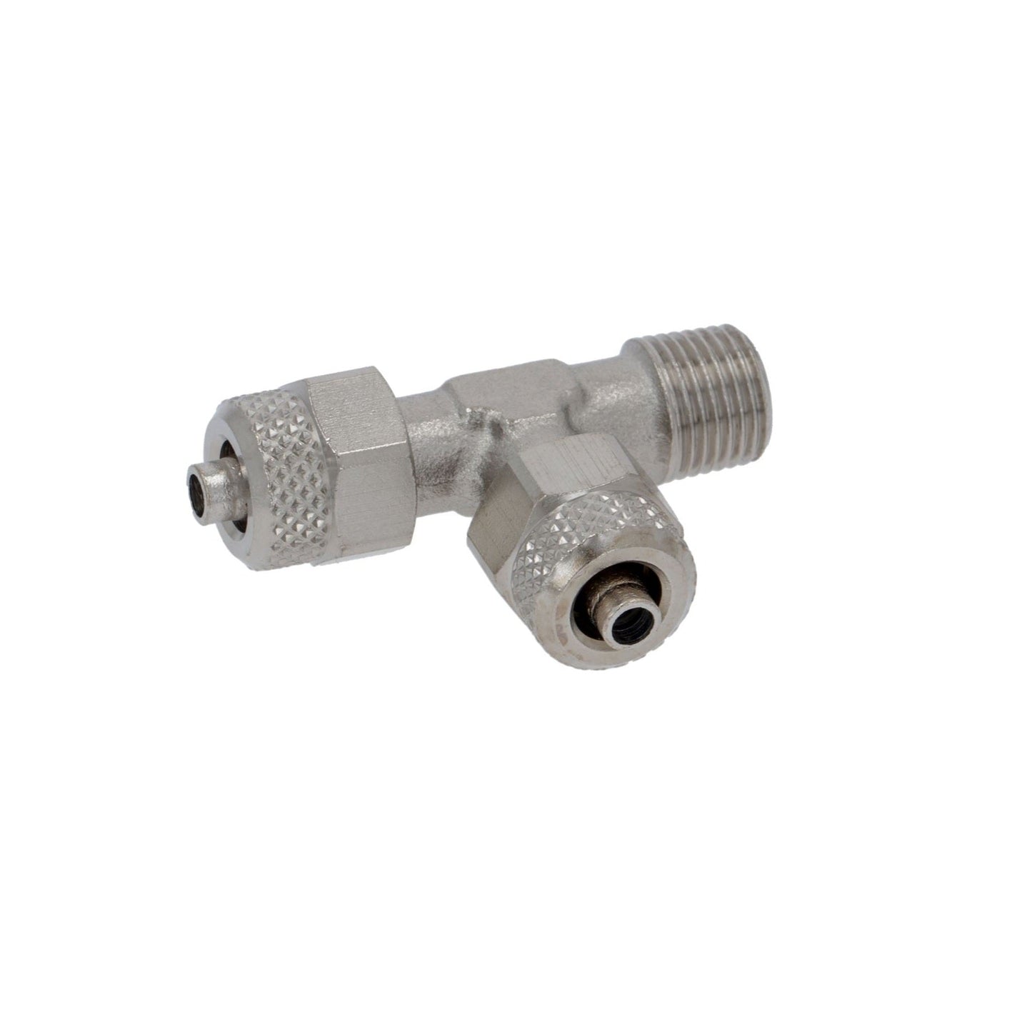 1/8" M x 6/4mm Compression Barb Tee Fitting