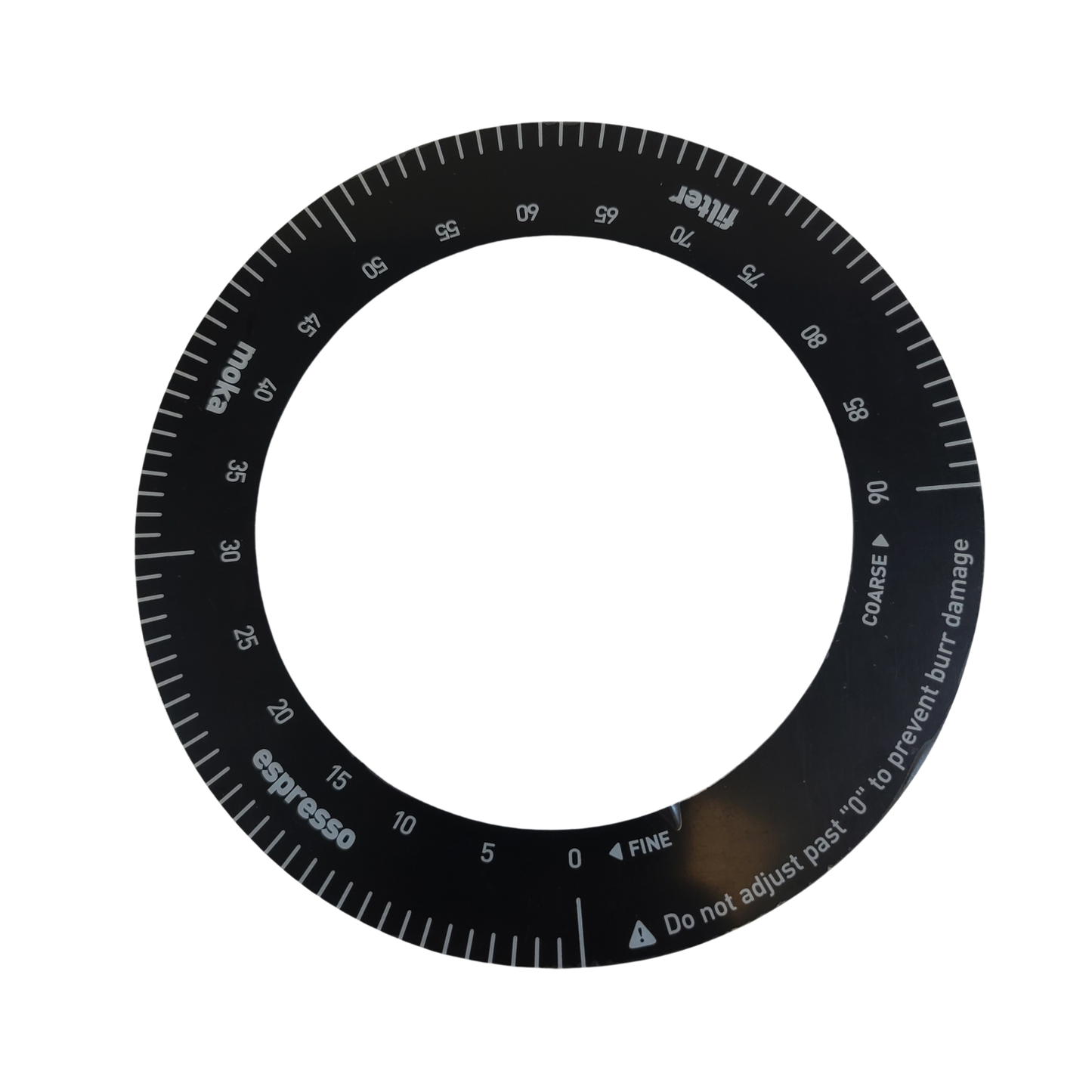 DF64 ELR Adjustment Ring Sticker