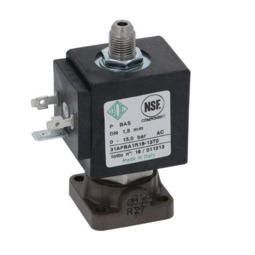 24V 50/60HZ 9W Three-Way ODE Solenoid - Coffee Addicts Canada