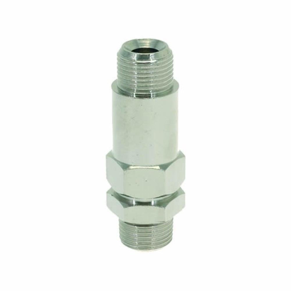 3/8" M x 3/8" M BSP No Return Valve - Nickel Plated - Coffee Addicts Canada