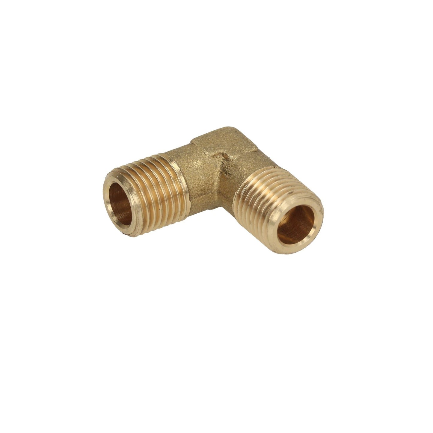 1/4" M x 1/4" M BSP Brass Elbow Fitting