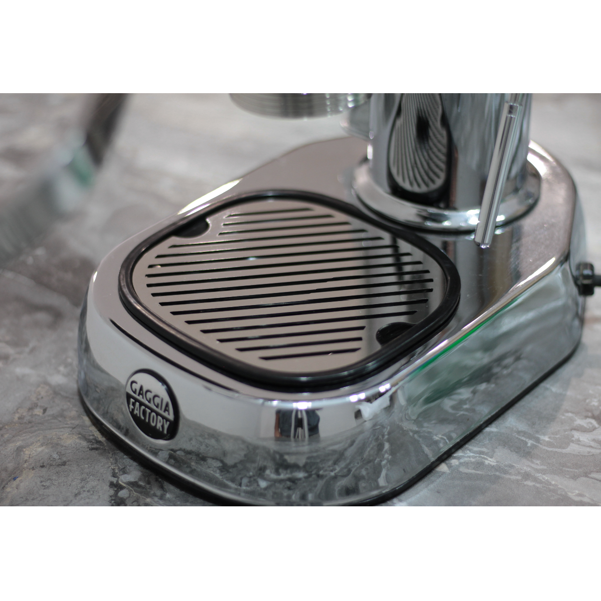 La Pavoni Custom Tilted Chrome Drip Tray Grid