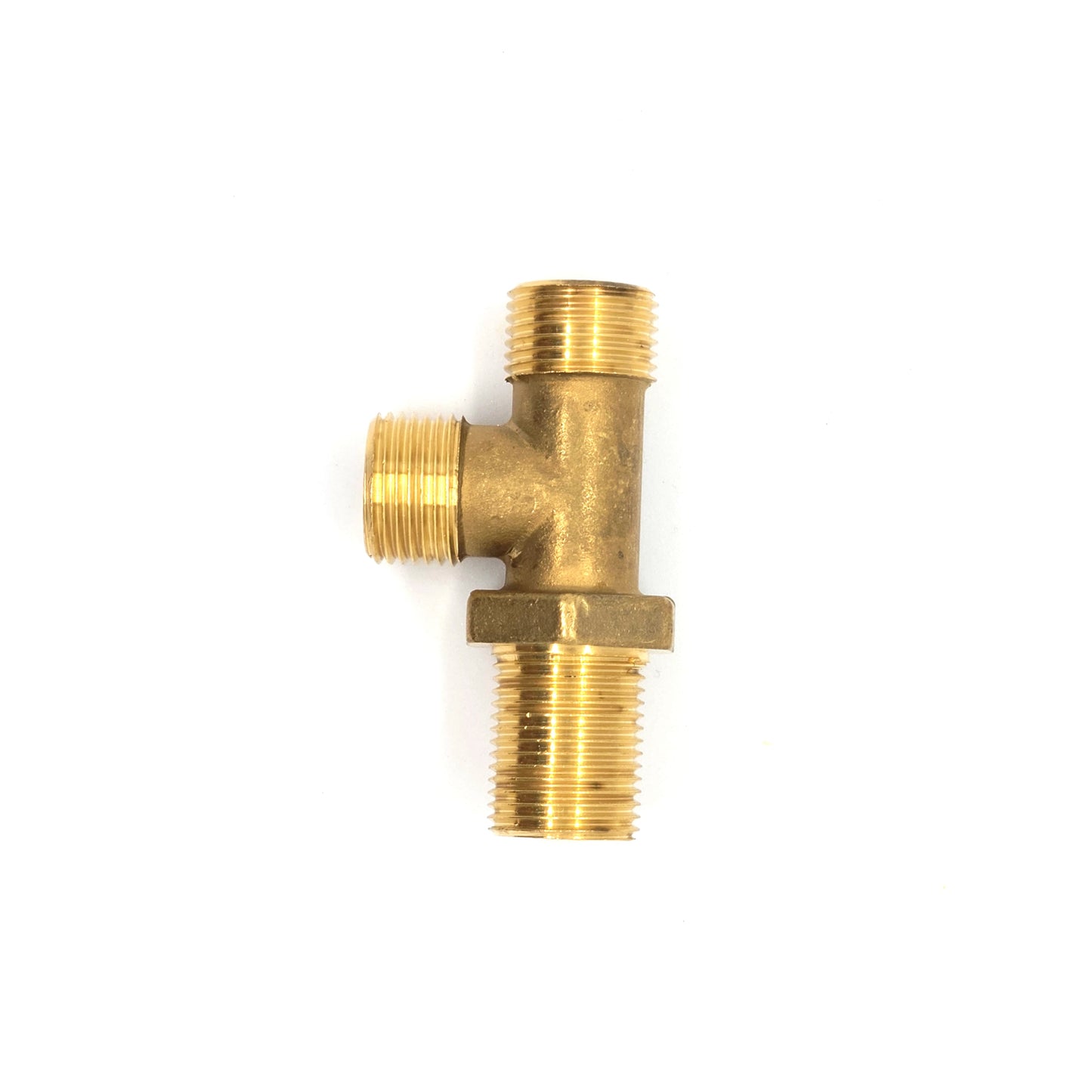 Rancilio pump fitting with tapped orifice for pump pressure gauge