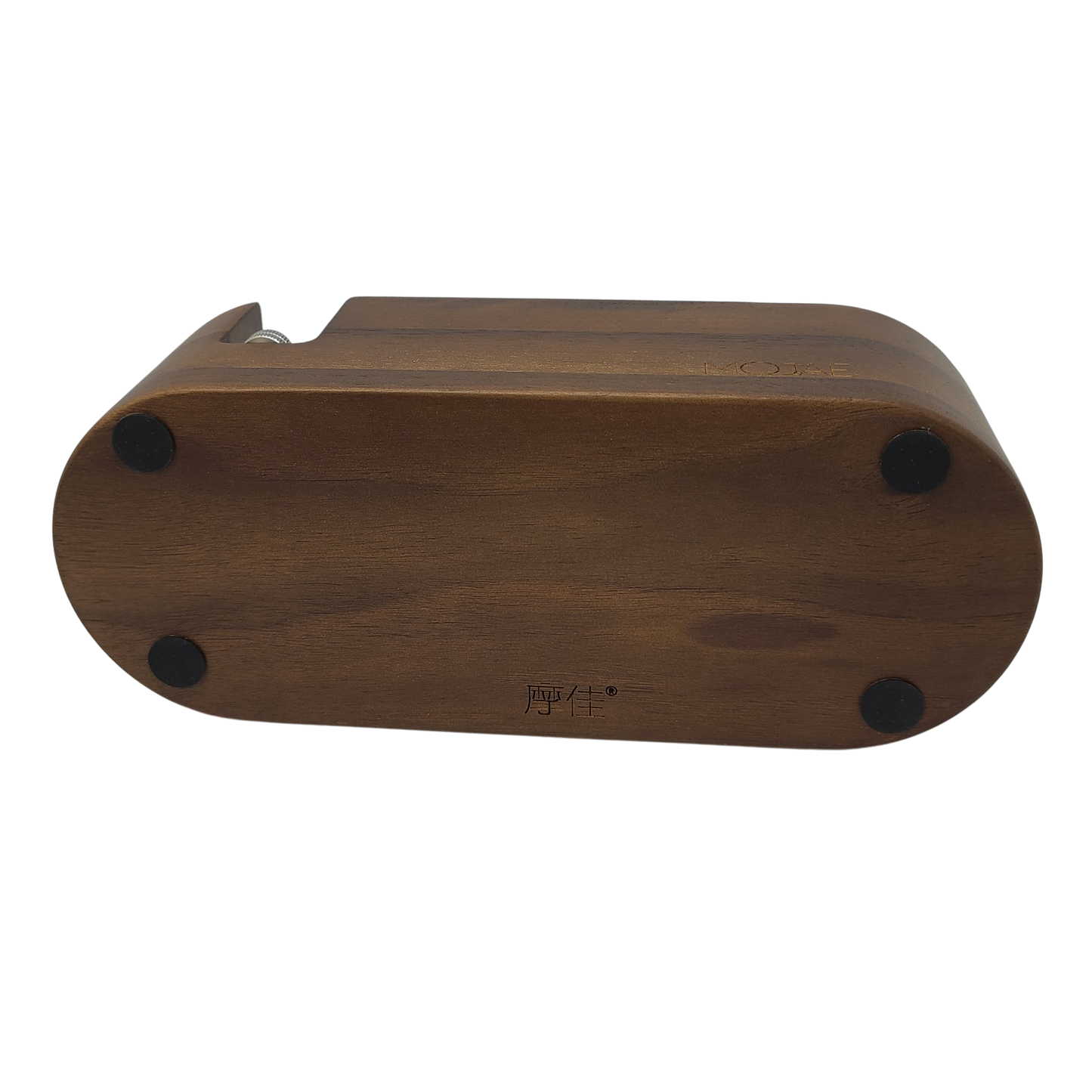 Mojae Walnut Tamping Station - 3 Slots