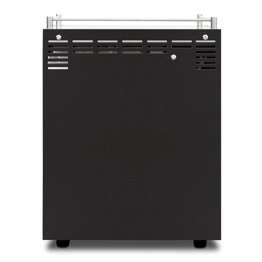 Ascaso Steel Duo PID in black rear view
