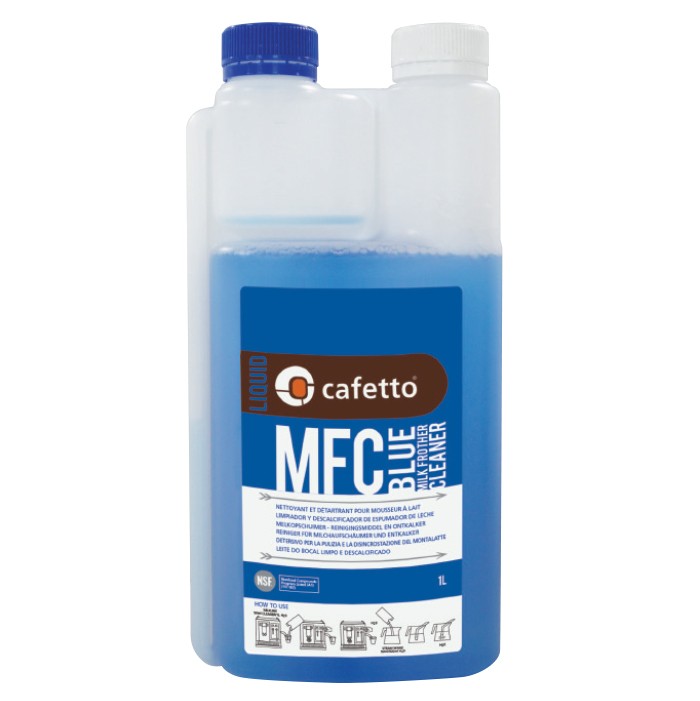Cafetto Daily Milk Frother Cleaner MFC Blue - Coffee Addicts Canada