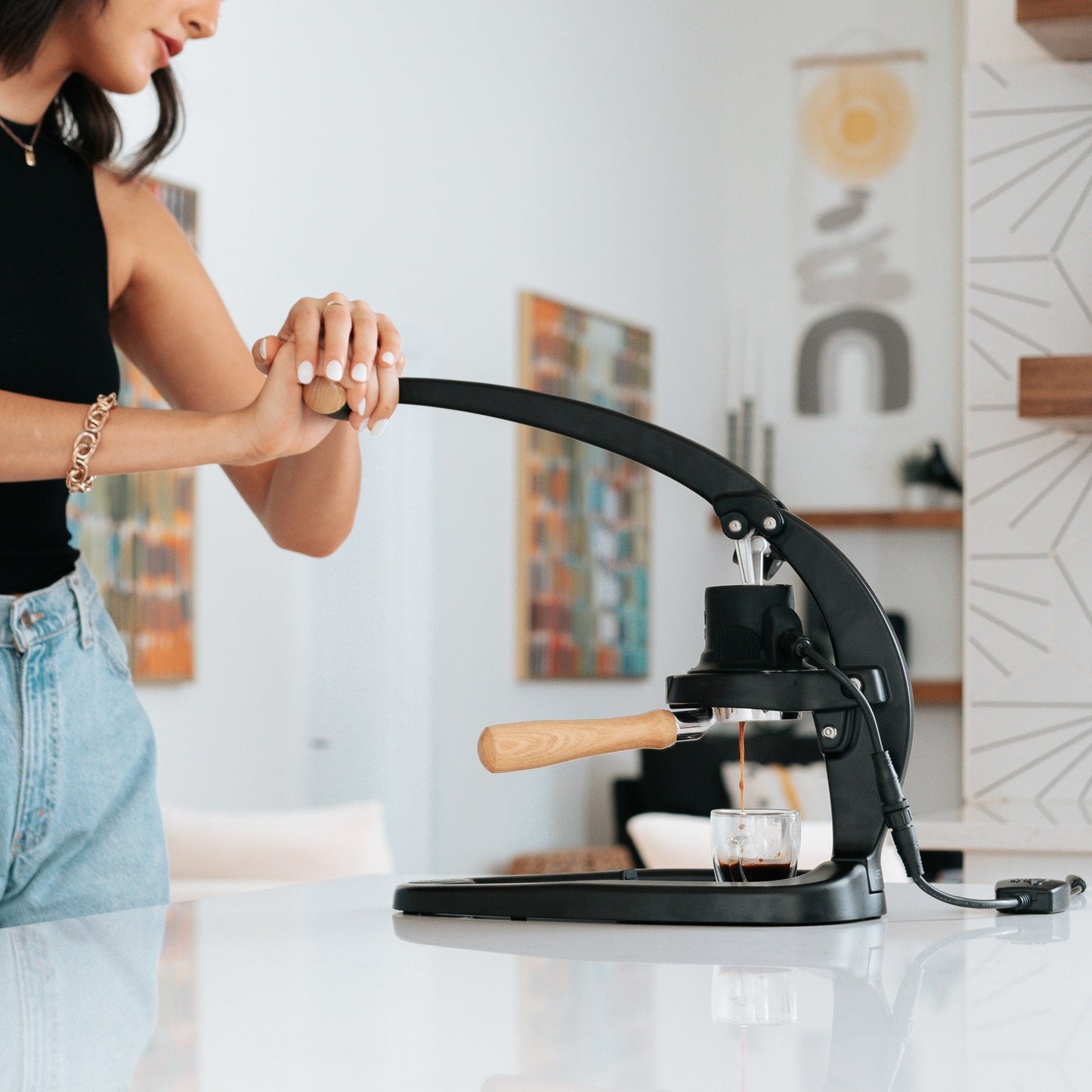 Flair 58 Espresso Maker live photo
