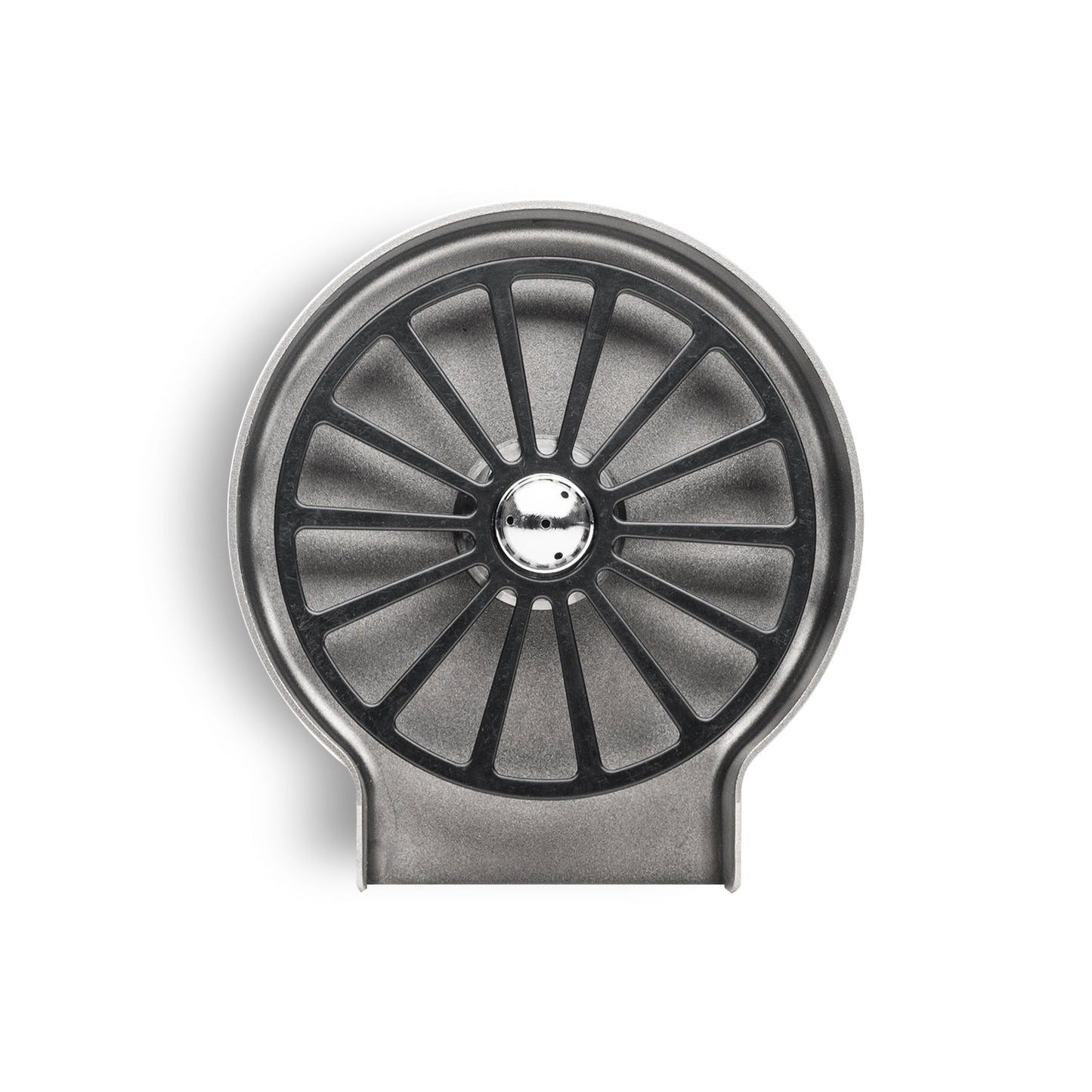 Espresso Parts 4" Round Sink Rinser With Wobble Plate
