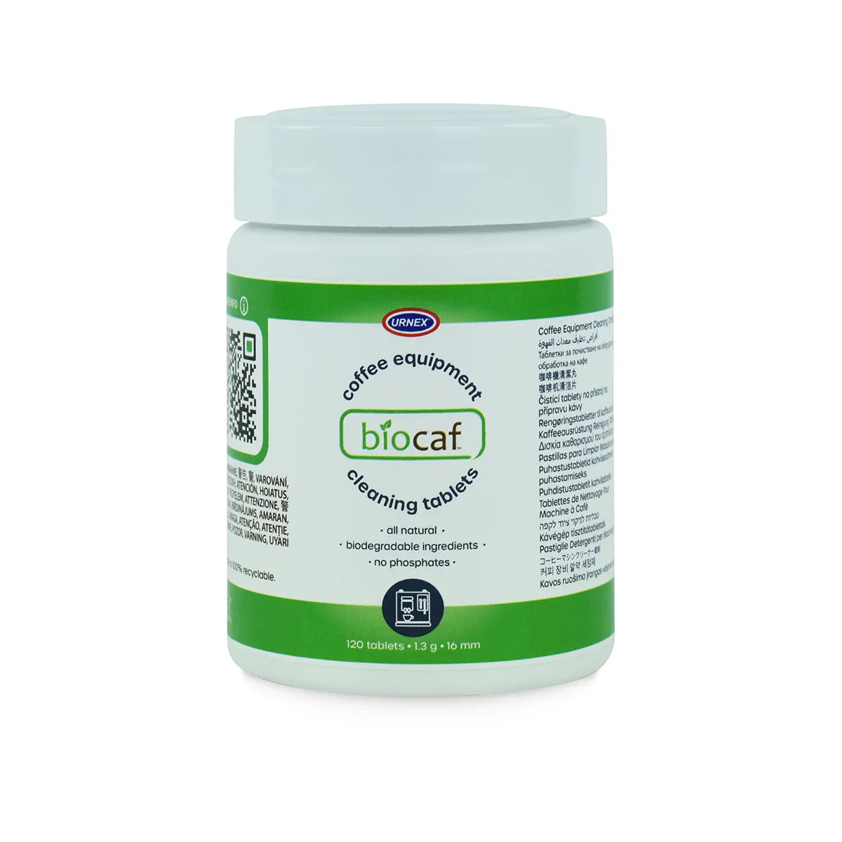 Biocaf Coffee Equipment Cleaning Tablets - 120 Tablets