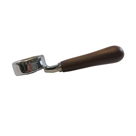 Gaggia Bottomless Portafilter with Wood Handle