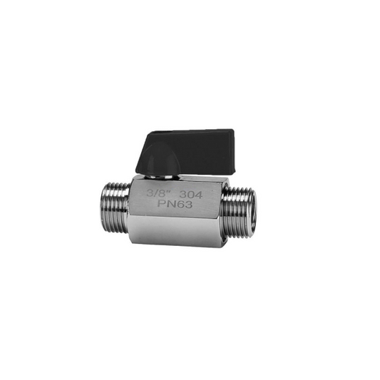 3/8" M x 3/8" M BSP Closing Valve - Coffee Addicts Canada