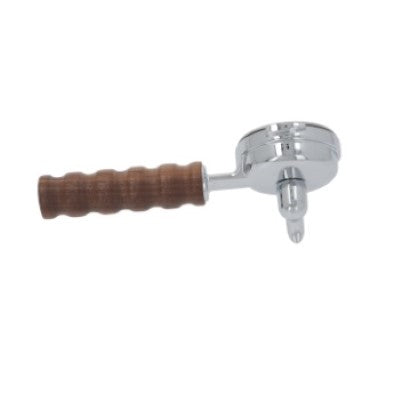Faema E61 Complete Single Portafilter With Walnut Handle - Coffee Addicts Canada