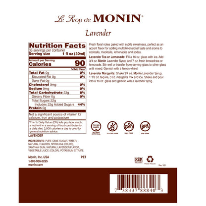 Monin Lavender Syrup