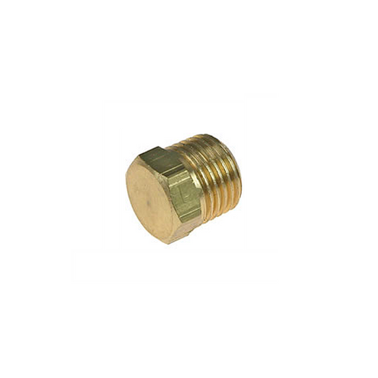 Nuova Simonelli 1/4" M Brass Cap - Coffee Addicts Canada