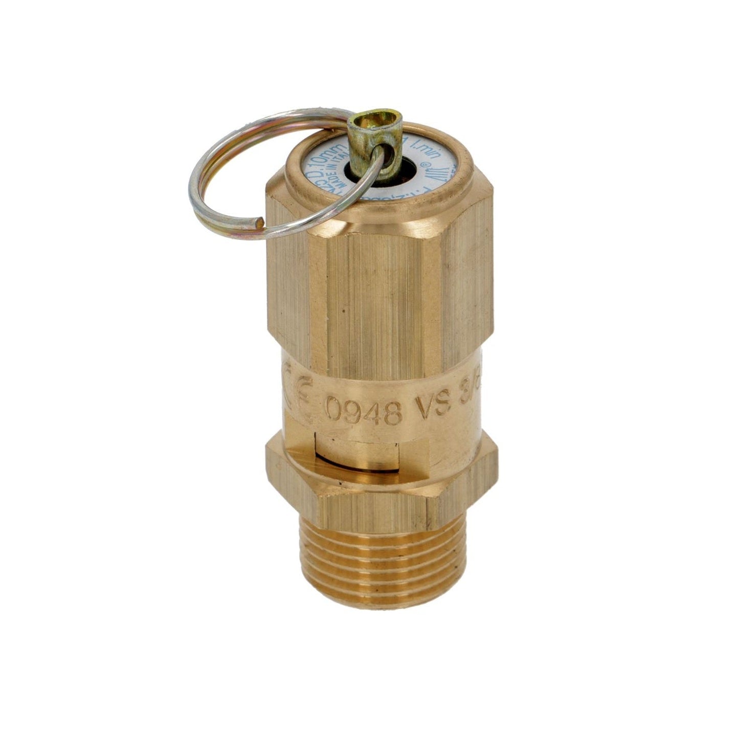 Boiler Safety Valve - 3/8" 2.5bar CE-PED