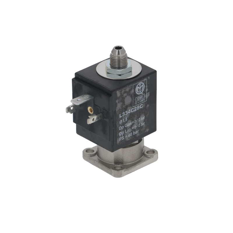 220V 50/60HZ 9W Three-Way Stainless Steel Solenoid