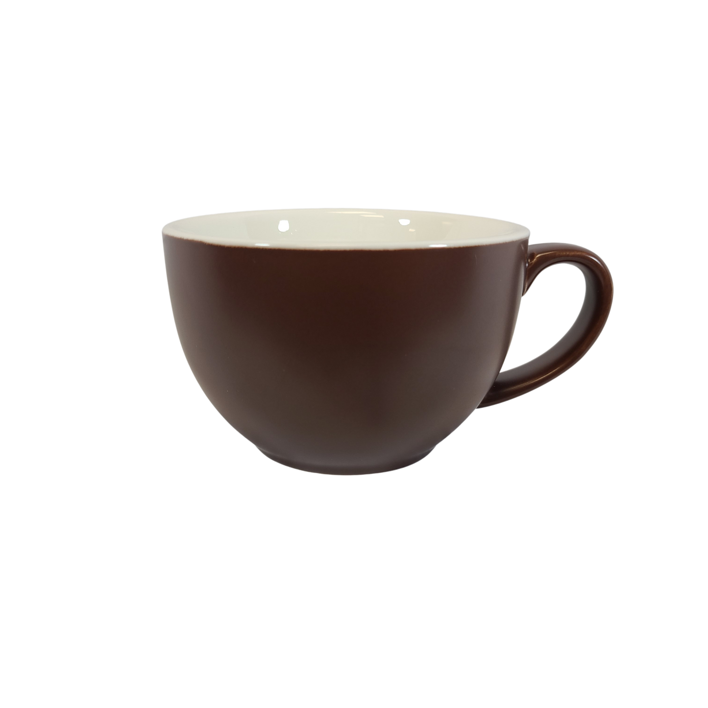 Coffee Addicts commercial ceramic cup in matte brown latte cup 12oz 350ml