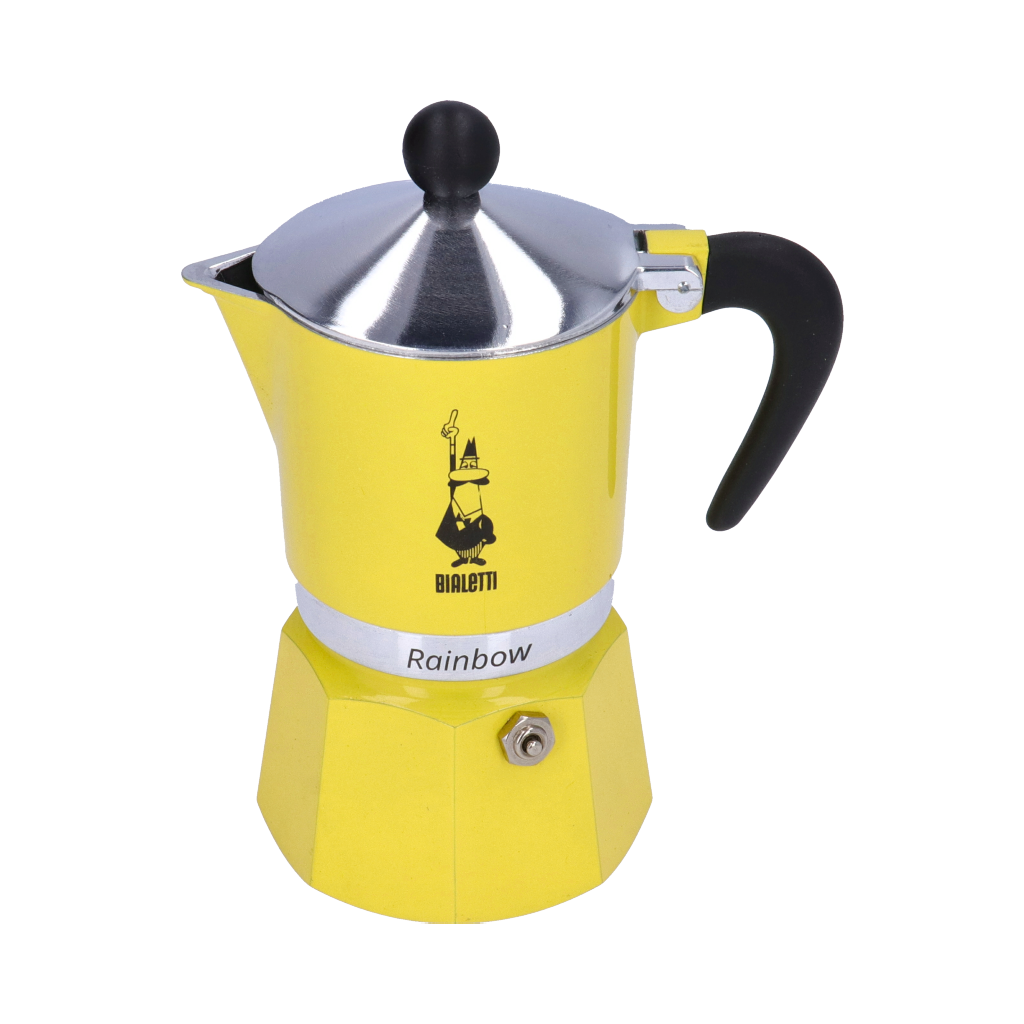 Bialetti Moka Rainbow Stovetop Espresso Maker