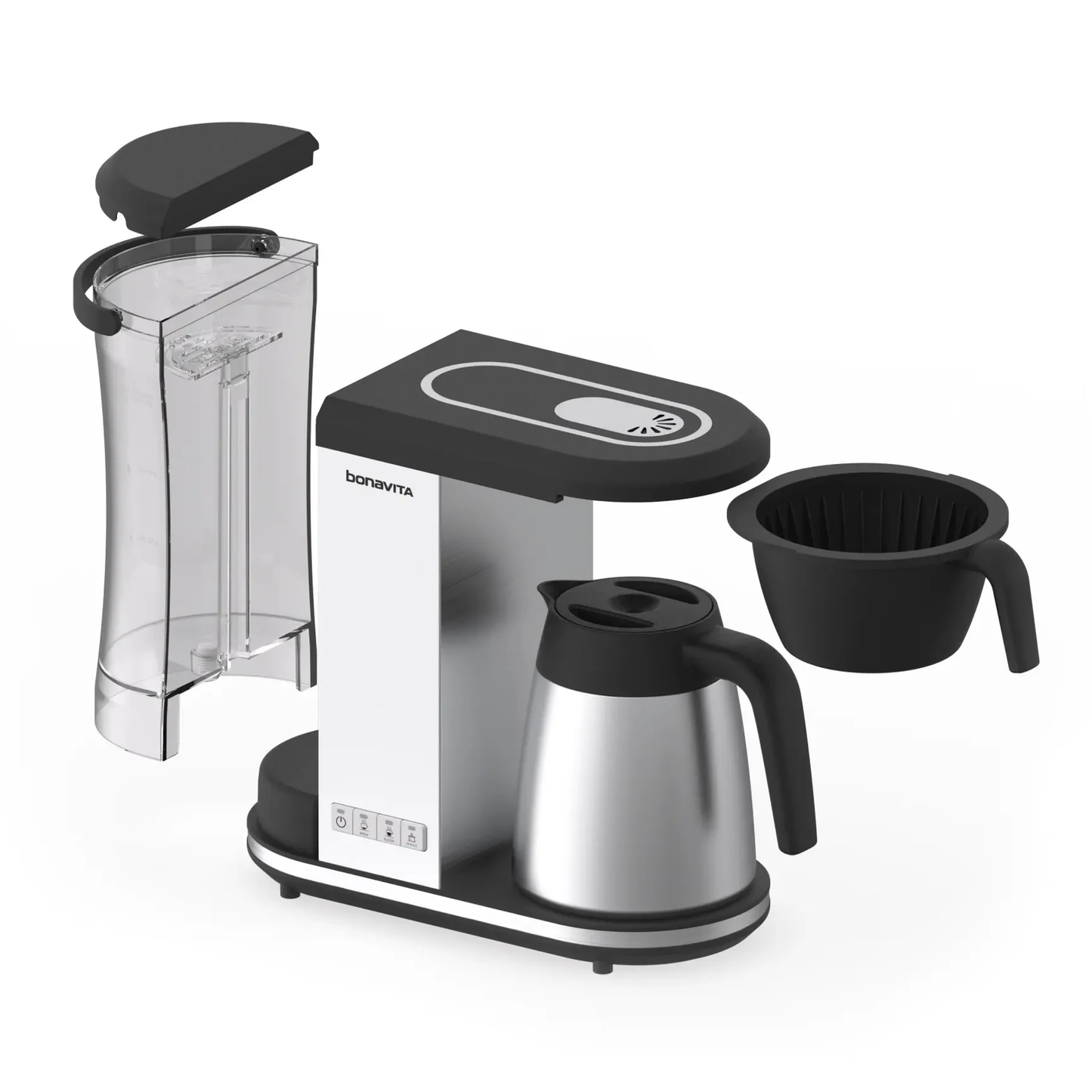 Enthusiast 8-Cup Drip Coffee Brewer with Thermal Carafe