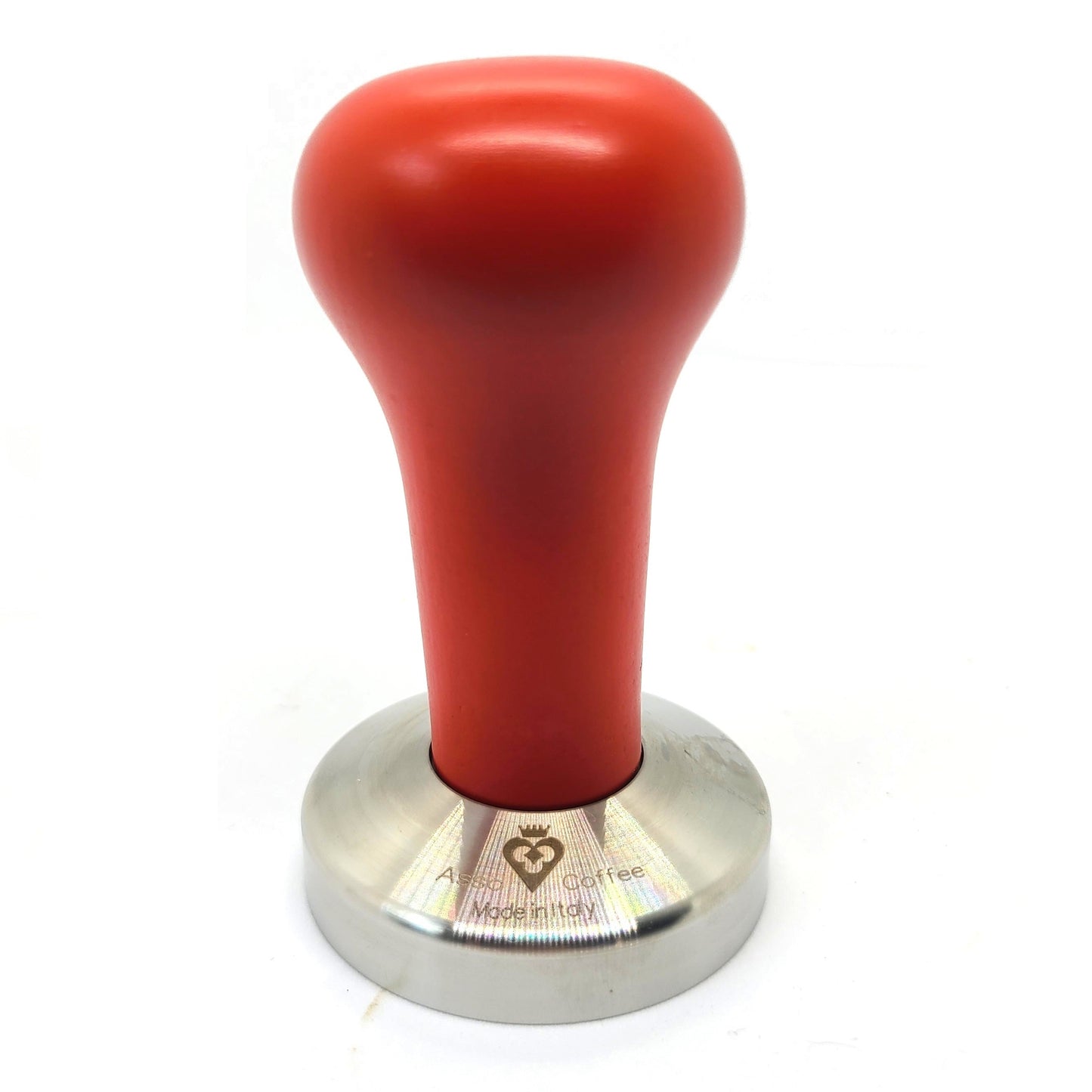 Breville tamper in red wood