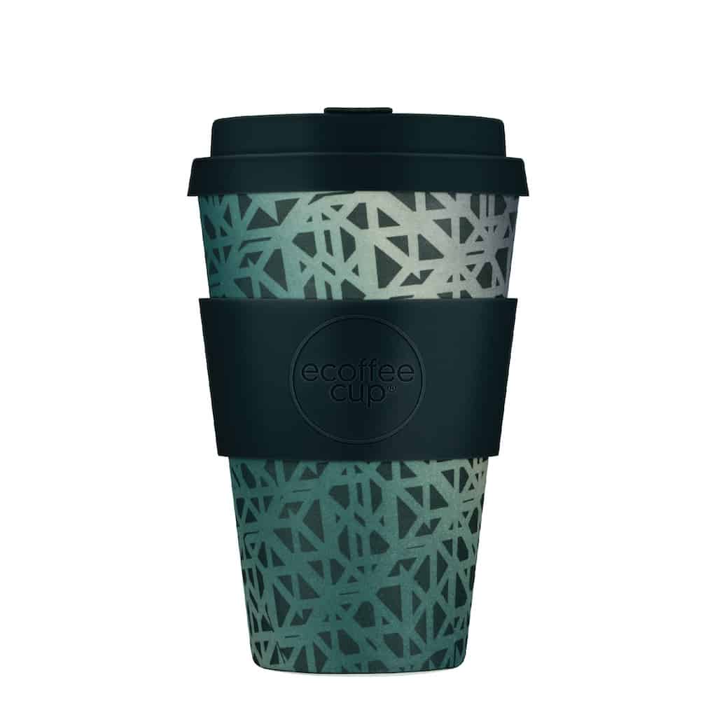 Blackgate Ecoffee Cup bamboo fiber 14oz with silicone sleeve