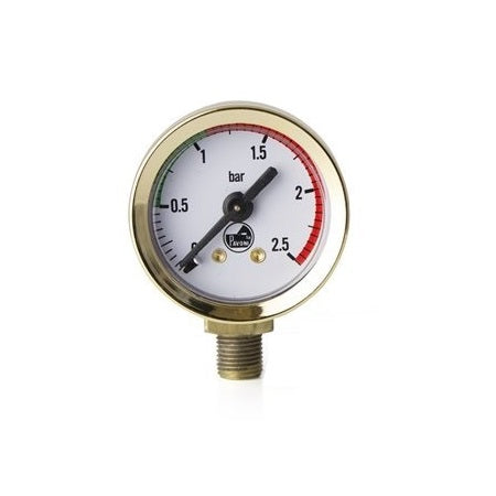 La Pavoni Brass Pressure Gauge (Special Order)