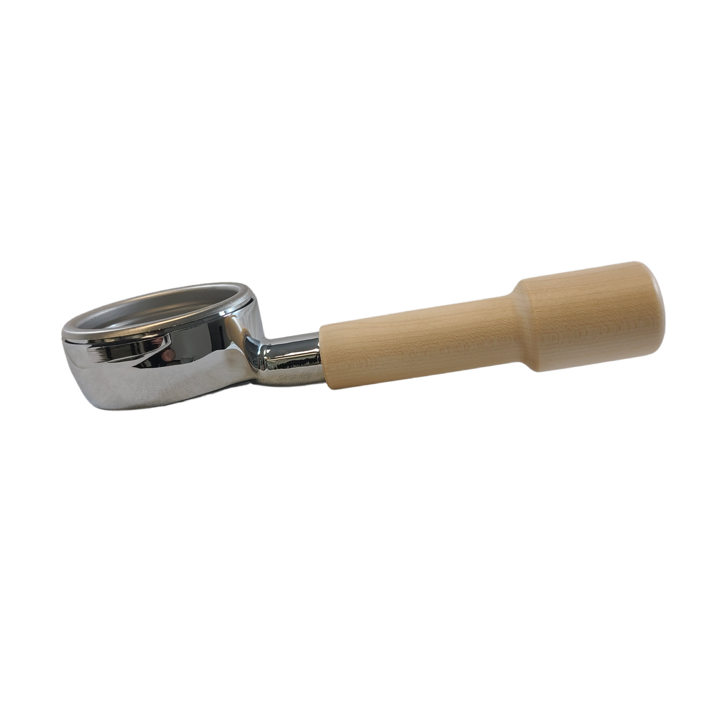 Bottomless Portafilter With Wood Handle (5.7mm)