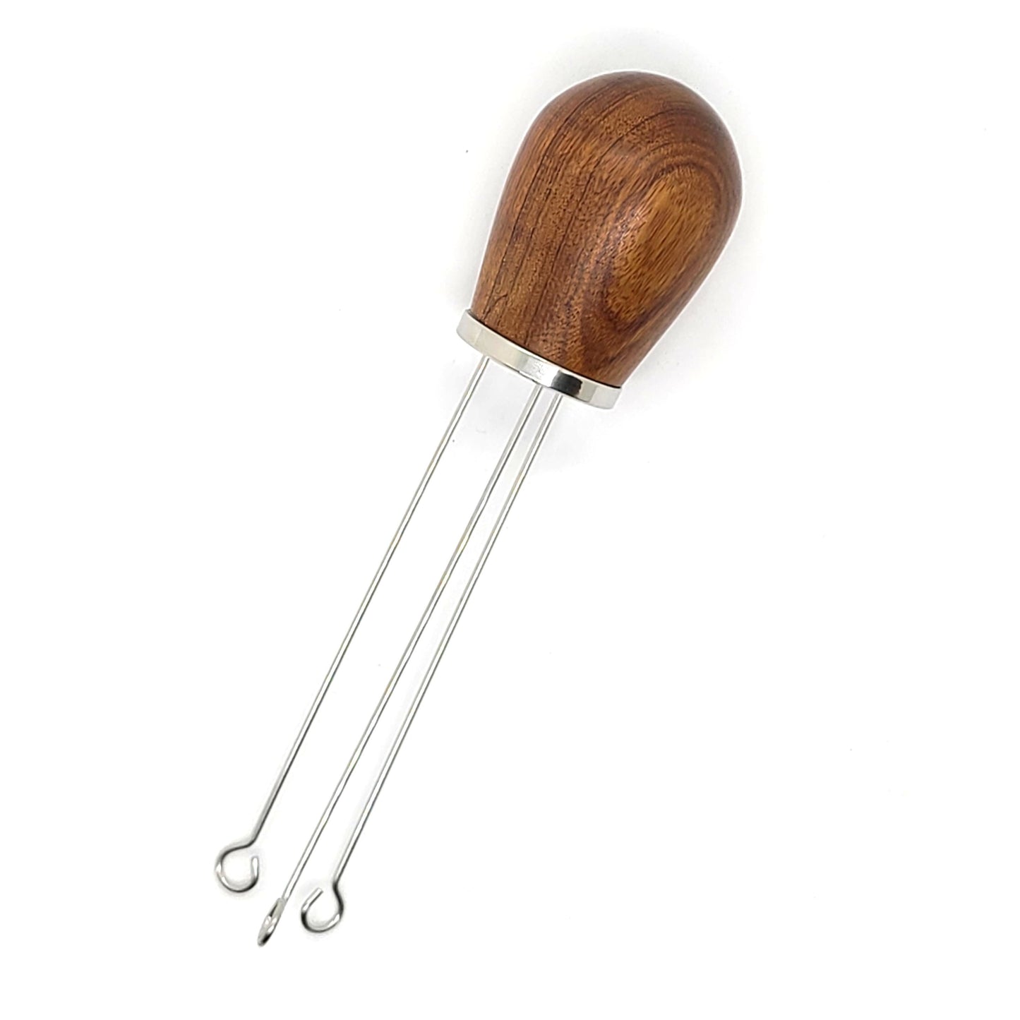 WDT tool with rosewood handle and stainless steel needles