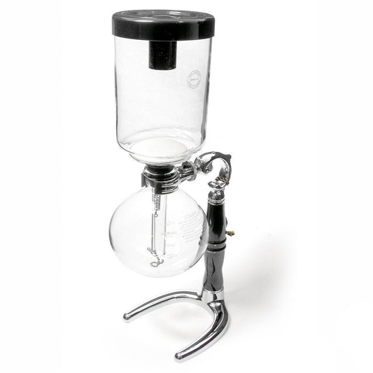 Yama Glass 3 Cup Tabletop Coffee Syphon With Alcohol Burner (TCA-3D) - Coffee Addicts Canada